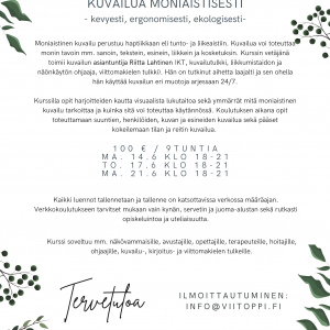 Moniaistinen kuvailu -verkkokoulutus